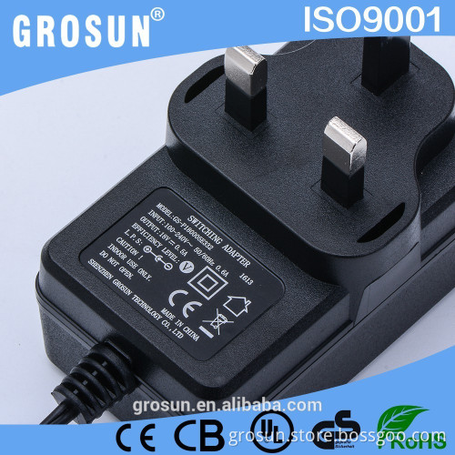 Shenzhen Manufacturer DC Output18V AC DC Adapter 9W Plug Adapter Wall Type AC DC Adapter